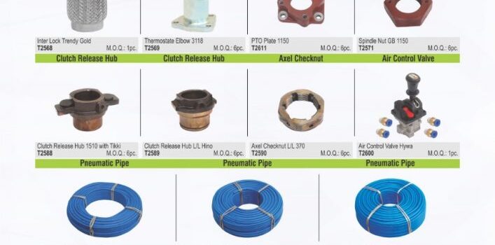 Wide Range Of TATA And Leyland Truck Parts