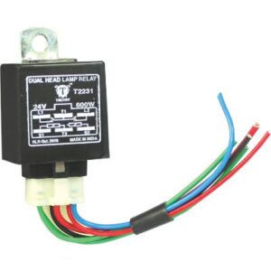 Dual Head Lamp Relay 24 Volt