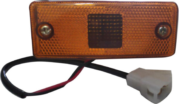 side indicator light yellow star bus