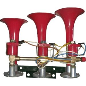 AIR PRESSURE HORN 3 PIPE 12/24 VOLT
