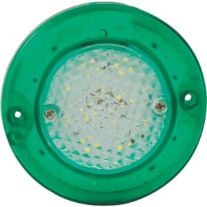 roof lamp round 4 '' [12 volt] green