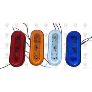 indicator light 24 smd ovel DRL 12volt  red