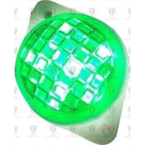 foot ball double light 12volt green