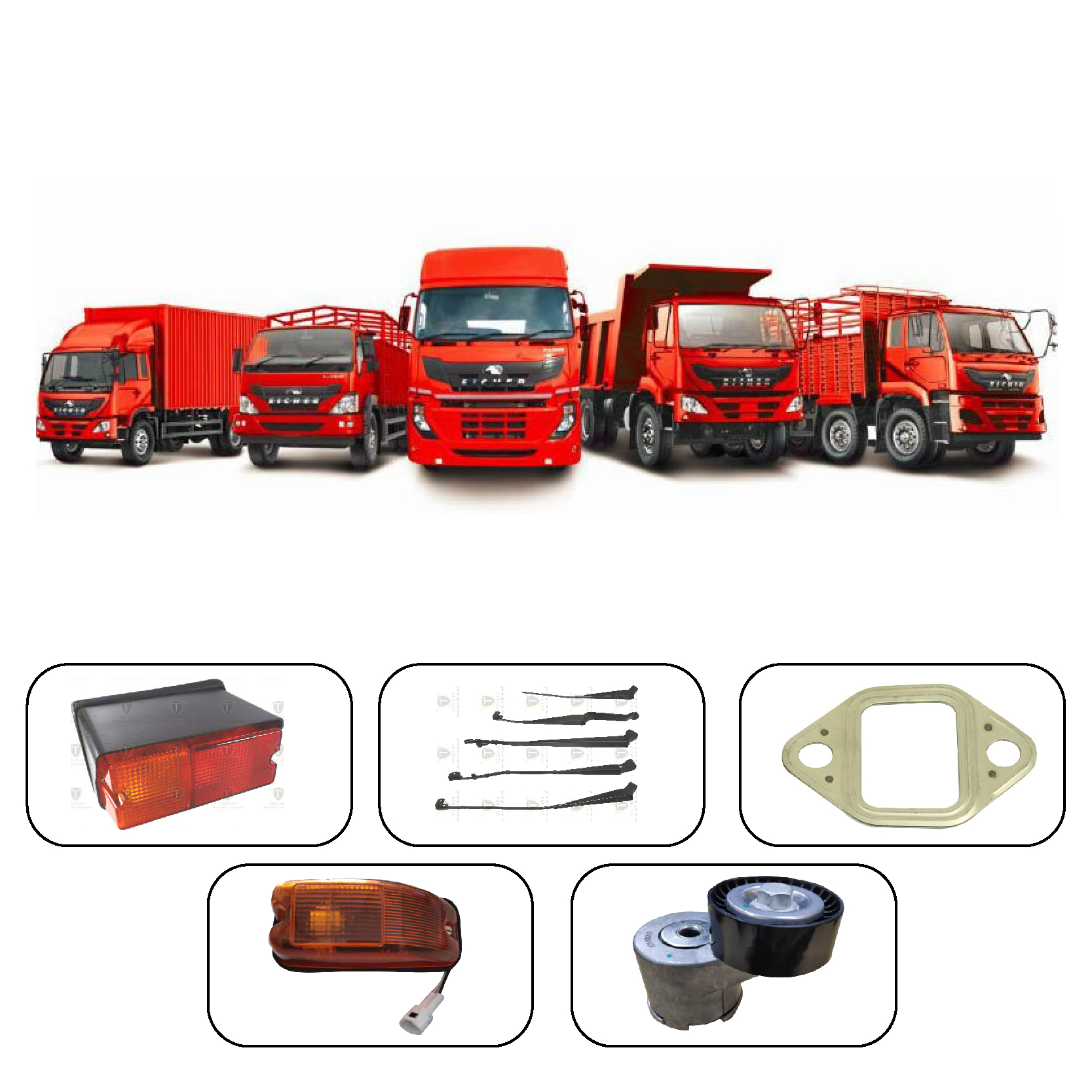 Eicher Universal Spare Parts Available At TRENDY
