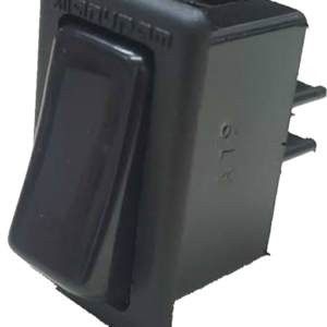 On-off Switch Rocker Black