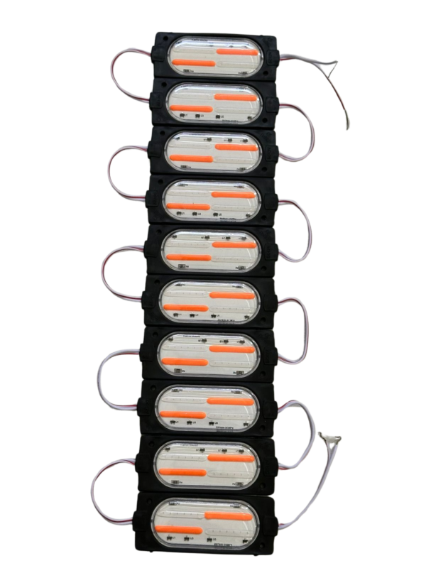 COB MODULE 12 LED R/B FLASHING 12V