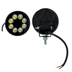 FOG LAMP 8 LED ROUND 12V 40w