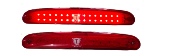 BRAKE LIGHT UNIVERSAL RED 24V