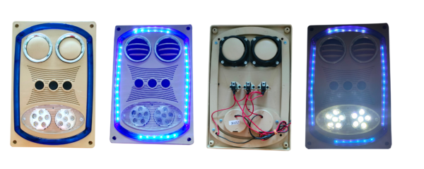 READING LIGHT WITH AC LOUVER 999