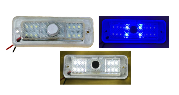 ROOF LAMP MAGIC W/BUTTON 12V (1.5X4'')