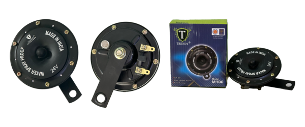 HORN M-100 BLACK 24VOLT