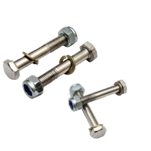 Rotavator Bolt 10x65 with Nylon Nut