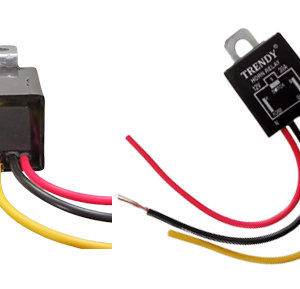HORN RELAY (3 IN BUILT WIRE )12V